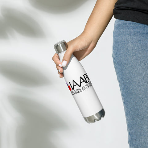 IAABC Logo Stainless Steel Water Bottle